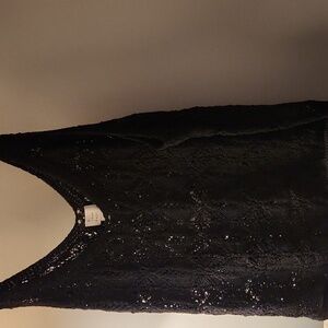 a new day Black Lace Sweater